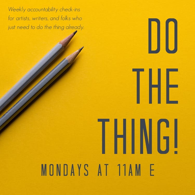 Do The Thing - Today at 11am E